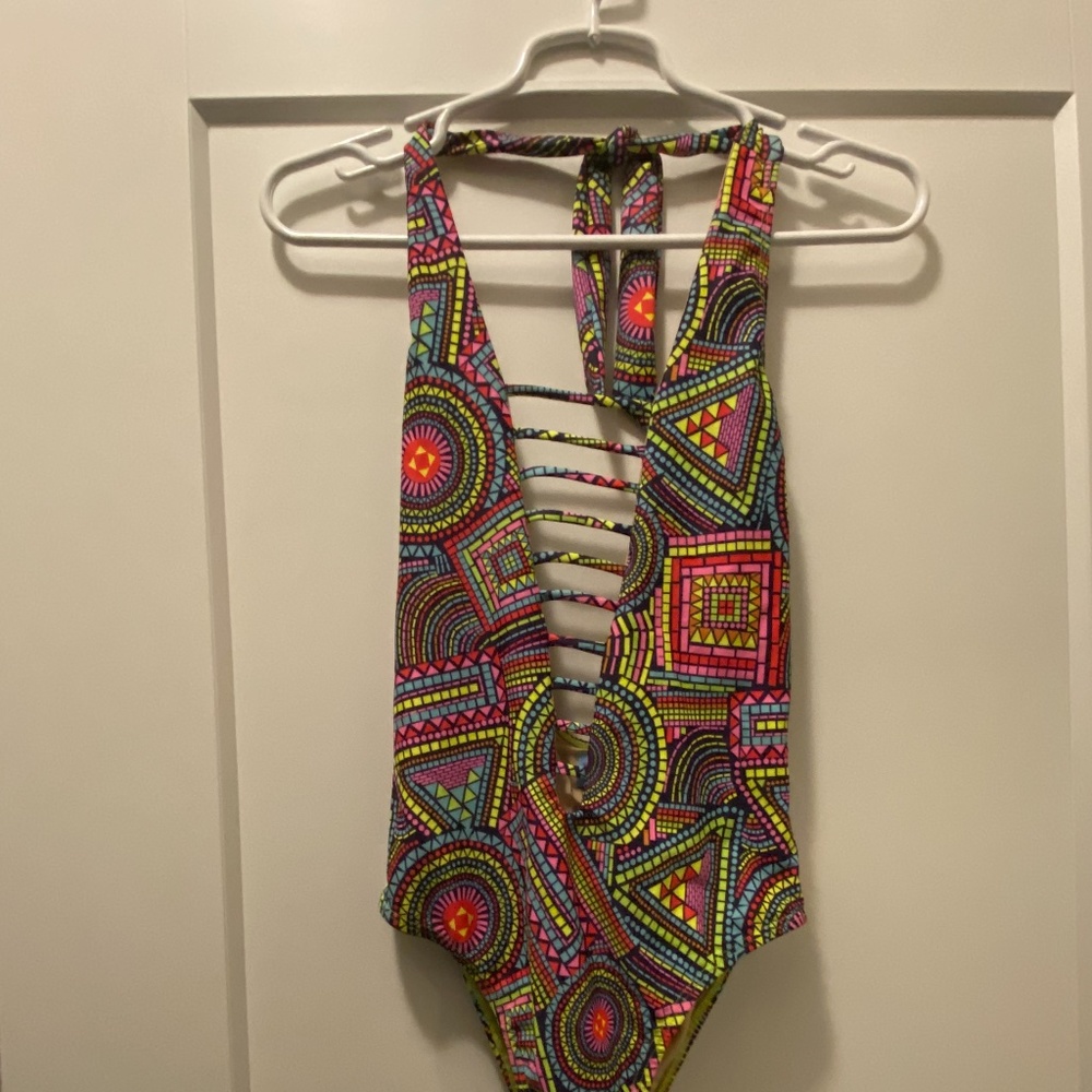 Printed One-piece Swimsuit